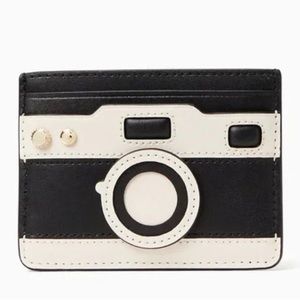 Kate Spade ♠️ Oh Snap Small Slim Camera Card Case Cardholder Wallet